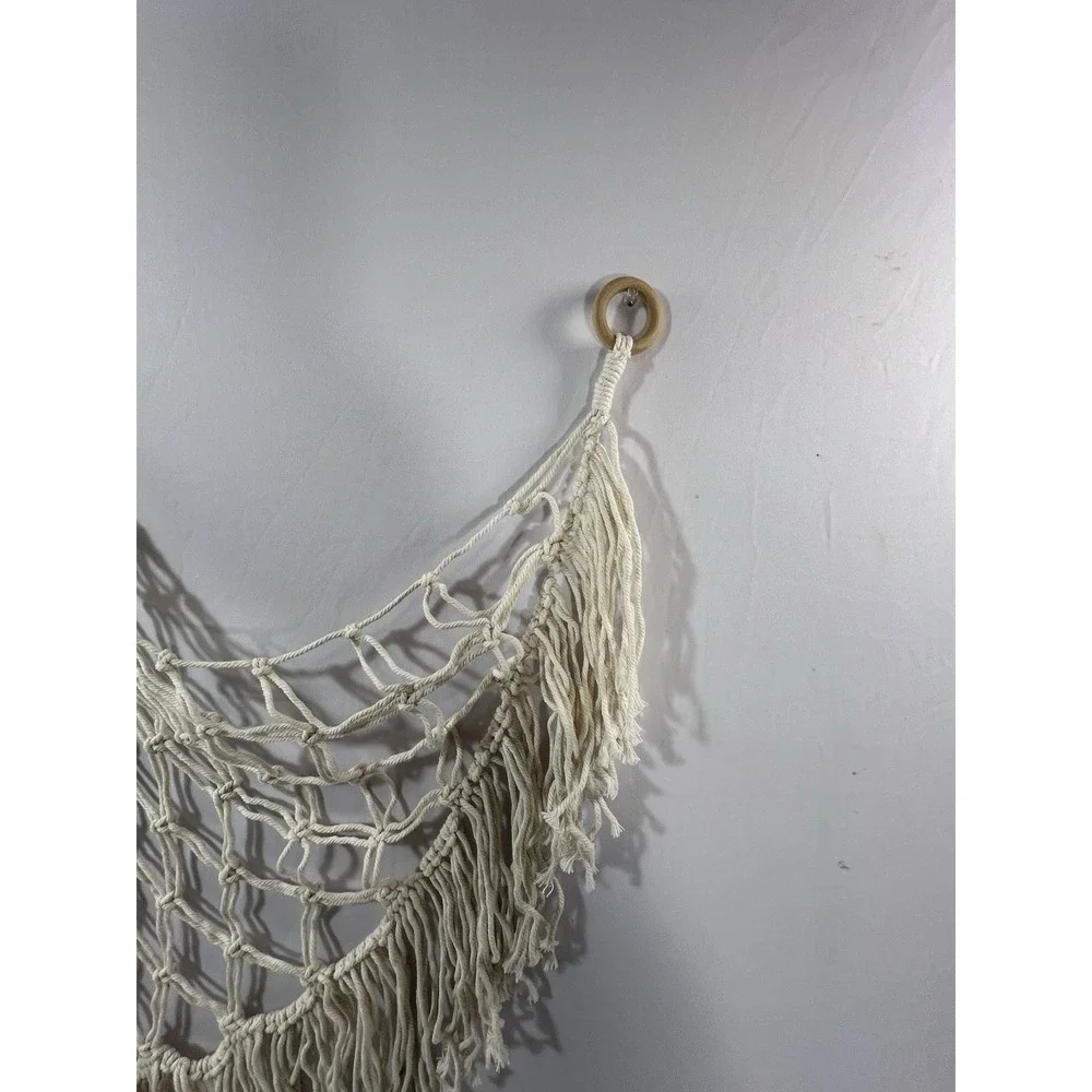 Macrame/Woven Net/Hammock‎ For Storage (stuffed animals, fruit, toys)